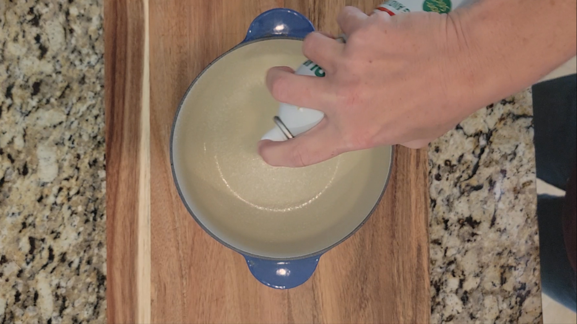 Preheat oven to 350oF. Lightly grease a 9x9 baking dish.