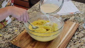 Step 4: Mix the Potatoes and Cream